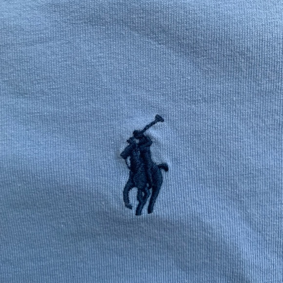 Ralph Lauren Polo T-shirt size Medium Carson Blue Color - Picture 4 of 5